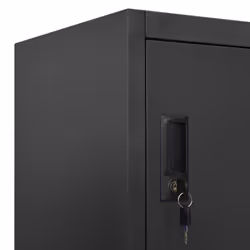 vidaXL Locker Cabinet Anthracite Steel Office Storage Filing Cabinet Locker - Additional view 5