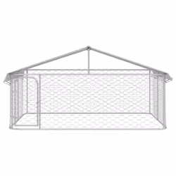 vidaXL Outdoor Dog Kennel with Roof Patio Enclosure Dog Cage Dog House Crate - 300 x 300 x 150 cm