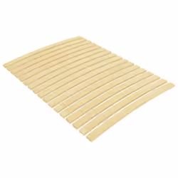 vidaXL Slatted Bed Base with Slats Bedroom Bed Slat Frame Mattress Foundation - 90 x 200 cm