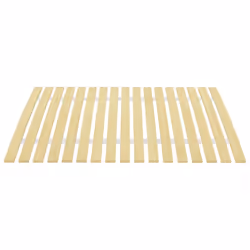 vidaXL Slatted Bed Base with Slats Bedroom Bed Slat Frame Mattress Foundation - 90 x 200 cm