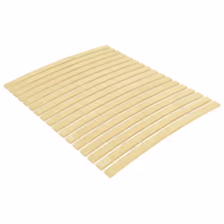 vidaXL Slatted Bed Base with Slats Bedroom Bed Slat Frame Mattress Foundation - 100 x 200 cm