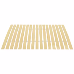 vidaXL Slatted Bed Base with Slats Bedroom Bed Slat Frame Mattress Foundation - 100 x 200 cm