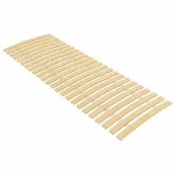vidaXL Slatted Bed Base with Slats Bedroom Bed Slat Frame Mattress Foundation - 70 x 200 cm