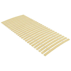vidaXL Slatted Bed Base with Slats Bedroom Bed Slat Frame Mattress Foundation - 90 x 200 cm