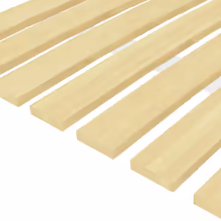 vidaXL Slatted Bed Base with Slats Bedroom Bed Slat Frame Mattress Foundation - 90 x 200 cm - Additional view 4