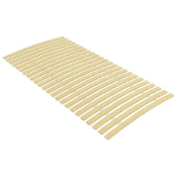 vidaXL Slatted Bed Base with Slats Bedroom Bed Slat Frame Mattress Foundation - 100 x 200 cm