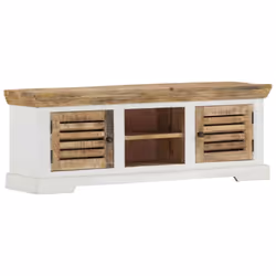 vidaXL Solid Wood Mango TV Cabinet Bedroom Monitor Riser Sideboard TV Stand - Additional view 9