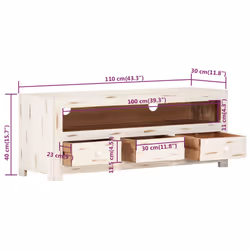 VidaXL 337849 TV cabinet/entertainment centre - Additional view 7