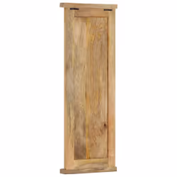 vidaXL 2x Solid Wood Mango Coat Racks Clothes Stand Hanger Hook Furniture