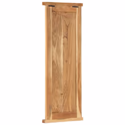 vidaXL 2x Solid Wood Acacia Coat Racks Clothes Stand Hanger Hook Furniture