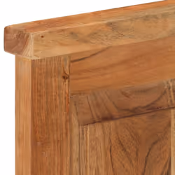 vidaXL 2x Solid Wood Acacia Coat Racks Clothes Stand Hanger Hook Furniture - Additional view 5