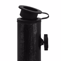 vidaXL Umbrella Base Outdoor Parasol Stand Garden Umbrella Holder Cast Iron - black, 47 x 47 x 33 cm - Additional view 4