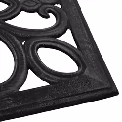 vidaXL Umbrella Base Outdoor Parasol Stand Garden Umbrella Holder Cast Iron - black, 47 x 47 x 33 cm - Additional view 6