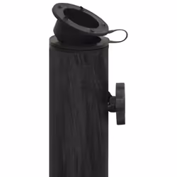 vidaXL Umbrella Base Outdoor Parasol Stand Garden Umbrella Holder Cast Iron - black, 44 x 44 x 32 cm - Additional view 5