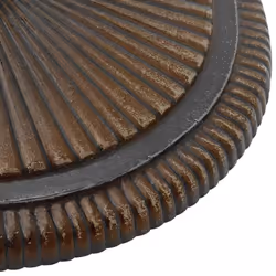 vidaXL Umbrella Base Outdoor Parasol Stand Garden Umbrella Holder Cast Iron - bronze, 45 x 45 x 30 cm - Additional view 4