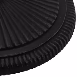 vidaXL Umbrella Base Outdoor Parasol Stand Garden Umbrella Holder Cast Iron - black, 45 x 45 x 30 cm - Additional view 4