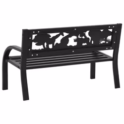 VidaXL 317773 outdoor bench Steel - Additional view 4