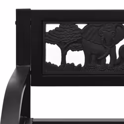 VidaXL 317773 outdoor bench Steel - Additional view 5