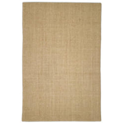 vidaXL Rug Home Indoor Area Rug Floor Mat Floor Carpet Runner Natural Sisal - natural, 66 x 100 cm
