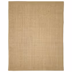 vidaXL Rug Home Indoor Area Rug Floor Mat Floor Carpet Runner Natural Sisal - natural, 80 x 100 cm