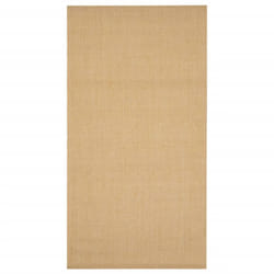 vidaXL Rug Home Indoor Area Rug Floor Mat Floor Carpet Runner Natural Sisal - natural, 80 x 150 cm