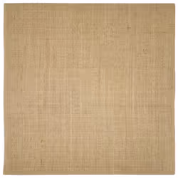 vidaXL Rug Home Indoor Area Rug Floor Mat Floor Carpet Runner Natural Sisal - natural, 100 x 100 cm