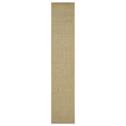 vidaXL Rug Home Indoor Area Rug Floor Mat Floor Carpet Runner Natural Sisal - taupe, 66 x 350 cm