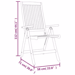 VidaXL 3087335 outdoor furniture set - Additional view 8