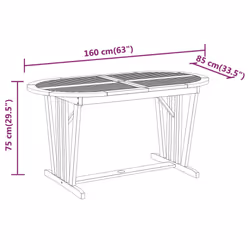 VidaXL 3087338 outdoor furniture set - Additional view 7