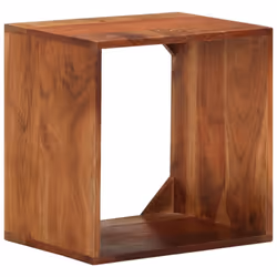 vidaXL Wall Shelf Wall Cube Storage Shelf Display Shelf Solid Acacia Wood - Additional view 8