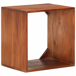 vidaXL Wall Shelf Wall Cube Storage Shelf Display Shelf Solid Acacia Wood - Additional view 9