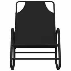 VidaXL 318124 outdoor chair Lounge Padded seat Steel Black