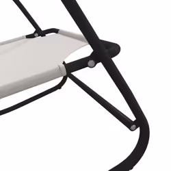 VidaXL 318126 outdoor chair Lounge Padded seat Steel Cream - Additional view 5