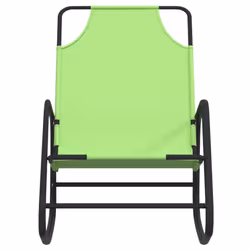 VidaXL 318127 outdoor chair Terrace Padded seat Steel Green