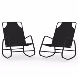 VidaXL 318140, Terrace, Steel, Black, 580 mm, 890 mm, 935 mm