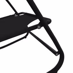 VidaXL 318140 outdoor chair Terrace Steel Black - Additional view 6
