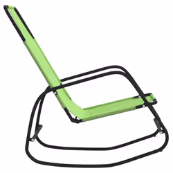 VidaXL 318143 outdoor chair Terrace Steel Green - Additional view 5