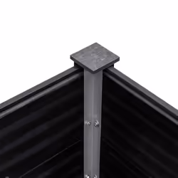 vidaXL Garden Raised Bed Outdoor Plant Pot Flower Box Planter Box WPC Grey - 200 x 50 x 54 cm - Additional view 5