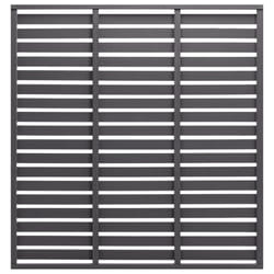 vidaXL Fence Panel Garden Border Barrier Outdoor Edging Fencing Enclosure WPC - grey