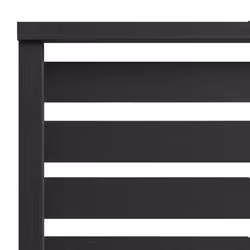 vidaXL Fence Panel Garden Border Barrier Outdoor Edging Fencing Enclosure WPC - black