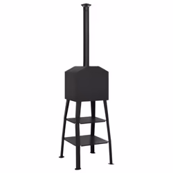 vidaXL Outdoor Pizza Oven Charcoal Fired with 2 Fireclay Stones Pizza Maker - Additional view 4