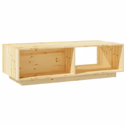 vidaXL Solid Firwood Coffee Table Wooden Living Room Couch Side End Table - Additional view 7