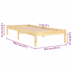 VidaXL 809982 bed frame - Additional view 8