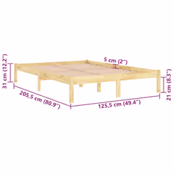 VidaXL 809992 bed frame - Additional view 8