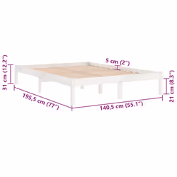 VidaXL 809993 bed frame - Additional view 8