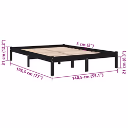 VidaXL 809996 bed frame - Additional view 8