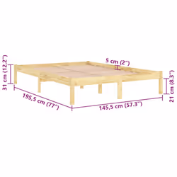 VidaXL 809997 bed frame - Additional view 8