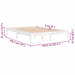 VidaXL 809998 bed frame - Additional view 8