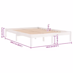 VidaXL 810018 bed frame - Additional view 8
