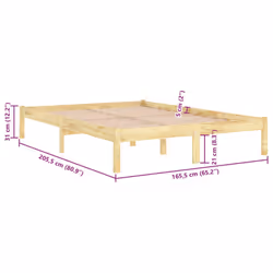 VidaXL 810027 bed frame - Additional view 8